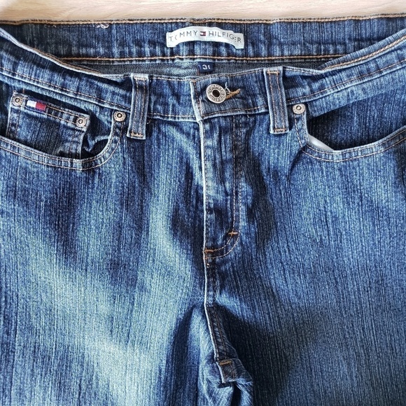 Women's Tommy Hilfiger size 31 Bootcut Jeans Flawed - Picture 8 of 8